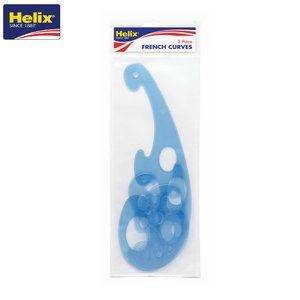 Helix French Curves Ruler Template Set of 3